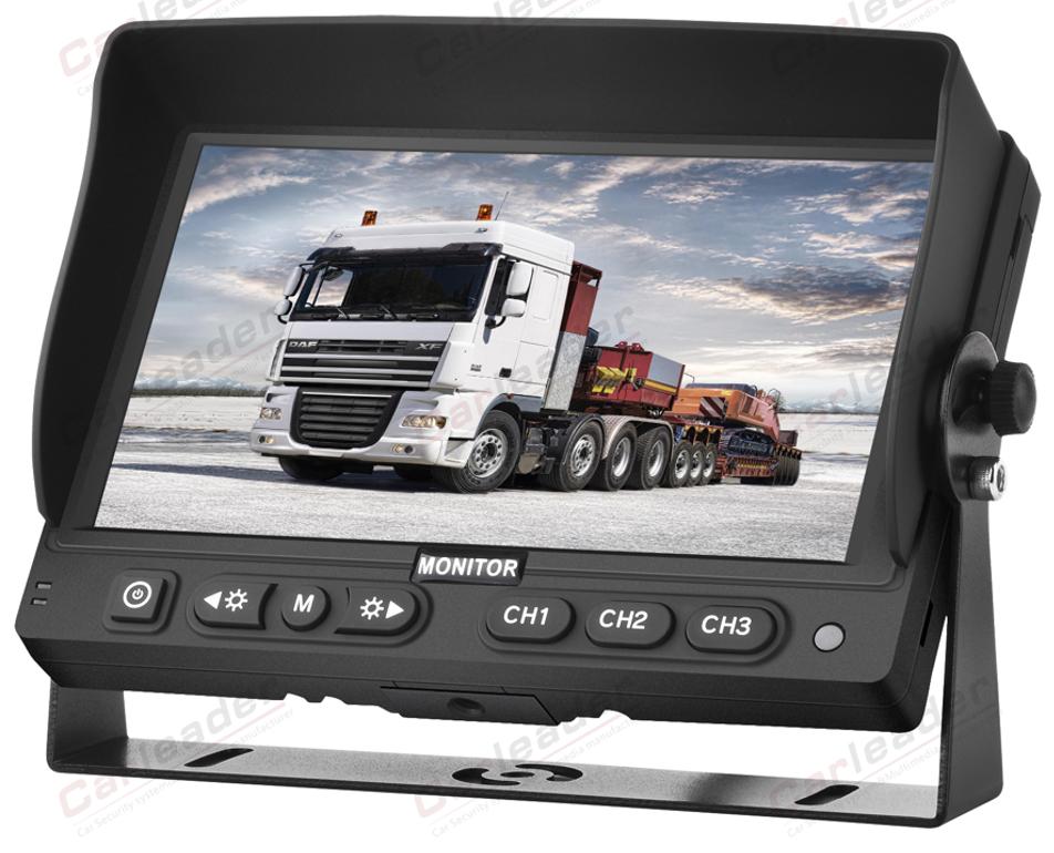 3 Input Video Monitor Kereta Memohon dalam Treler