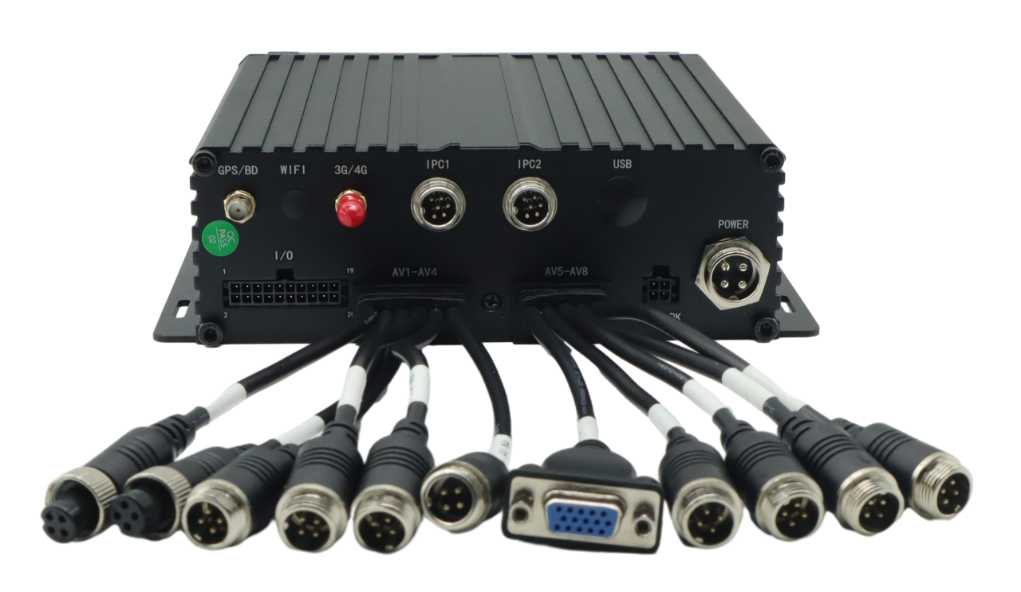 DVR Mudah Alih Kenderaan HDD 8CH Dengan Wifi GPS untuk Lori