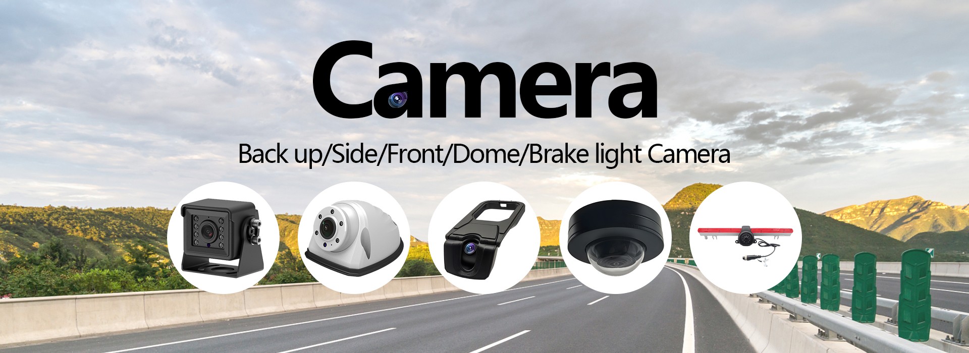 Carleader Back Up/Side/Front/Dome/Brake Light Camera