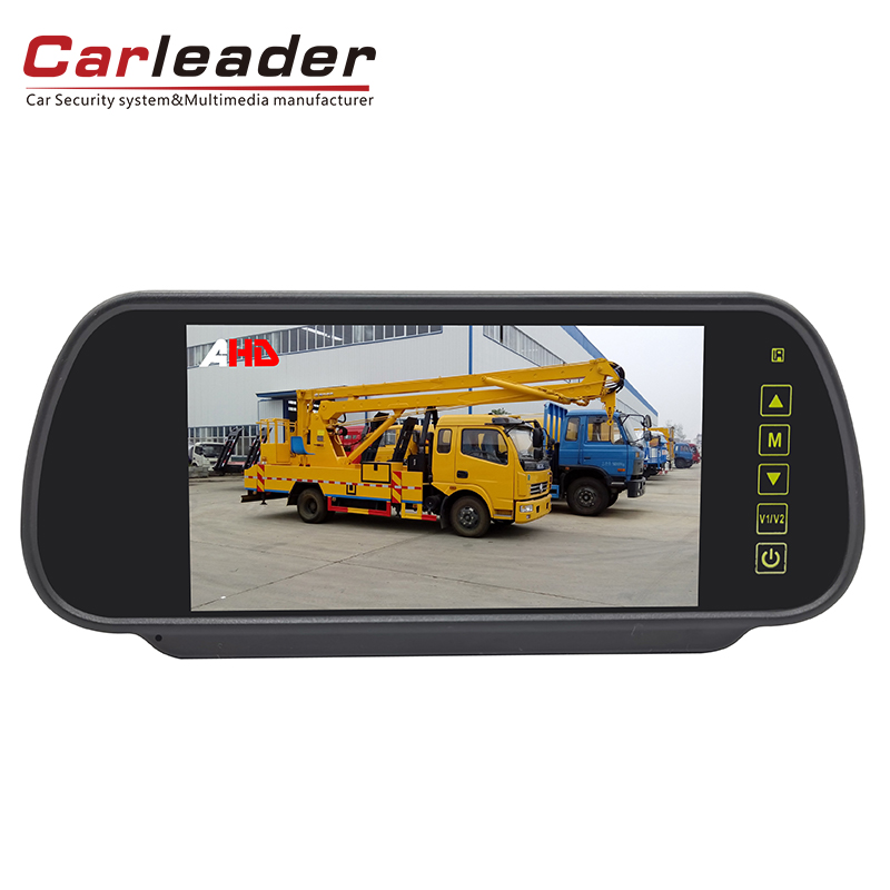 Carleader 7 inci 2 dalam 1 pemasangan AHD Mirror Mirror Monitor-di mana kejuruteraan ketepatan memenuhi kebolehpercayaan di jalan raya.