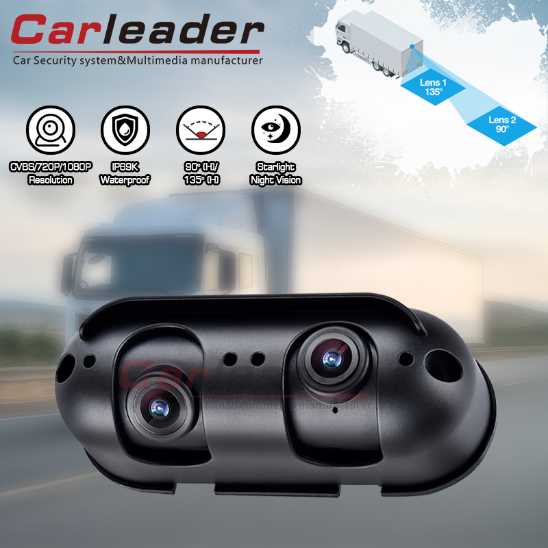 Carleader Starlight Waterproof Dual Lens HD Heavy Duty Rear View Camera: Lihat dengan jelas, memandu dengan yakin.