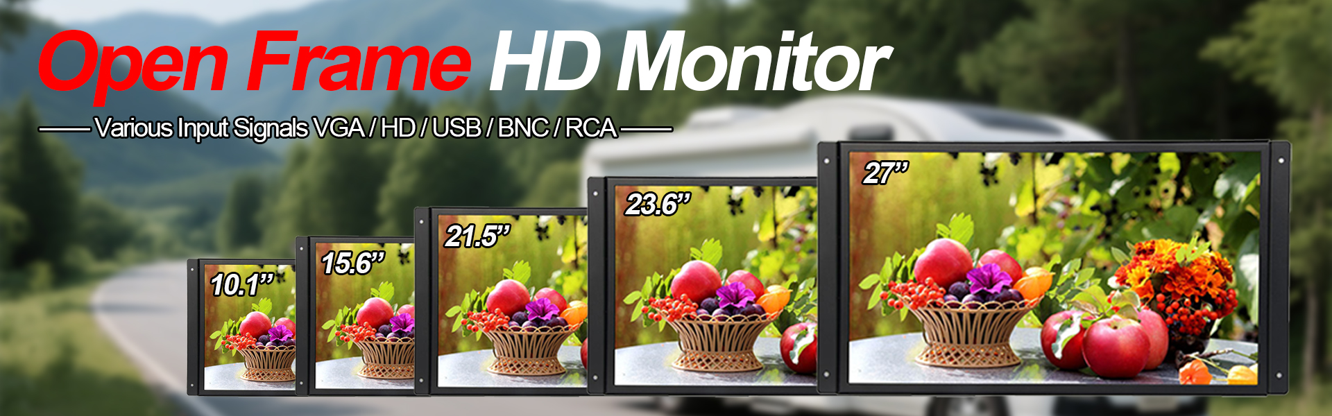 Buka bingkai HD Monitor