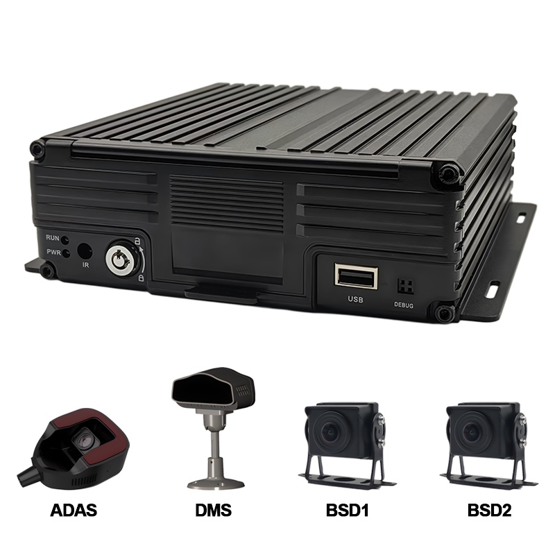 Tingkatkan Pengurusan Keselamatan Armada Anda dengan Carleader 8CH AI HDD Mobile DVR Sokongan ADAS+DMS+BSD