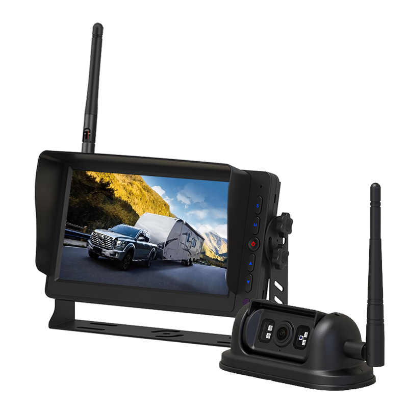 Carleader 7 Inch 2.4GHz Digital Wireless HD Camera and Monitor System