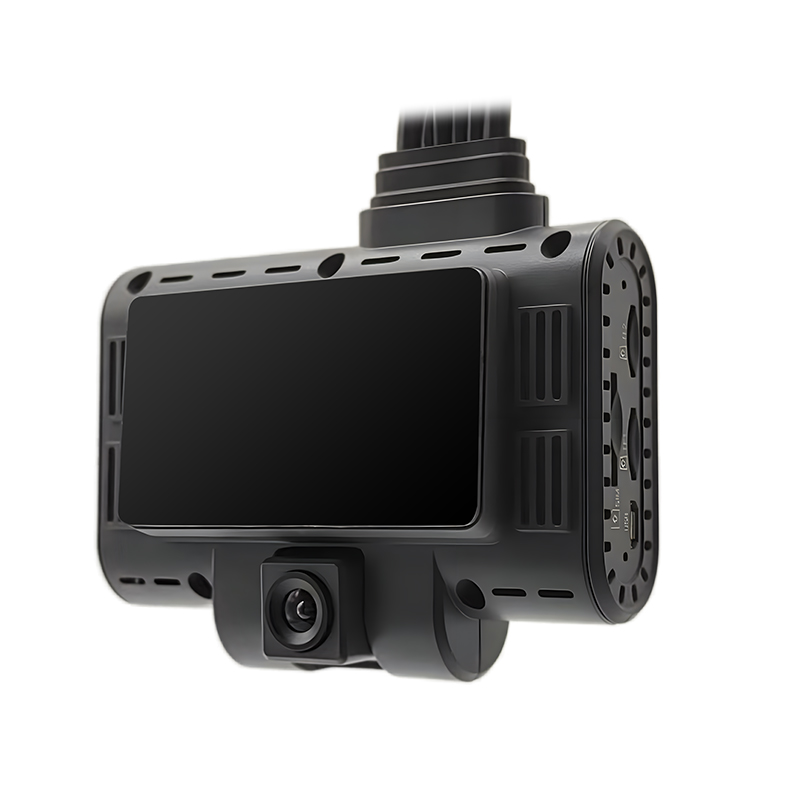 Kamera Pemuka AI DVR 3CH dengan GPS 4G, ADAS, DSM dan WiFi untuk Kenderaan Armada