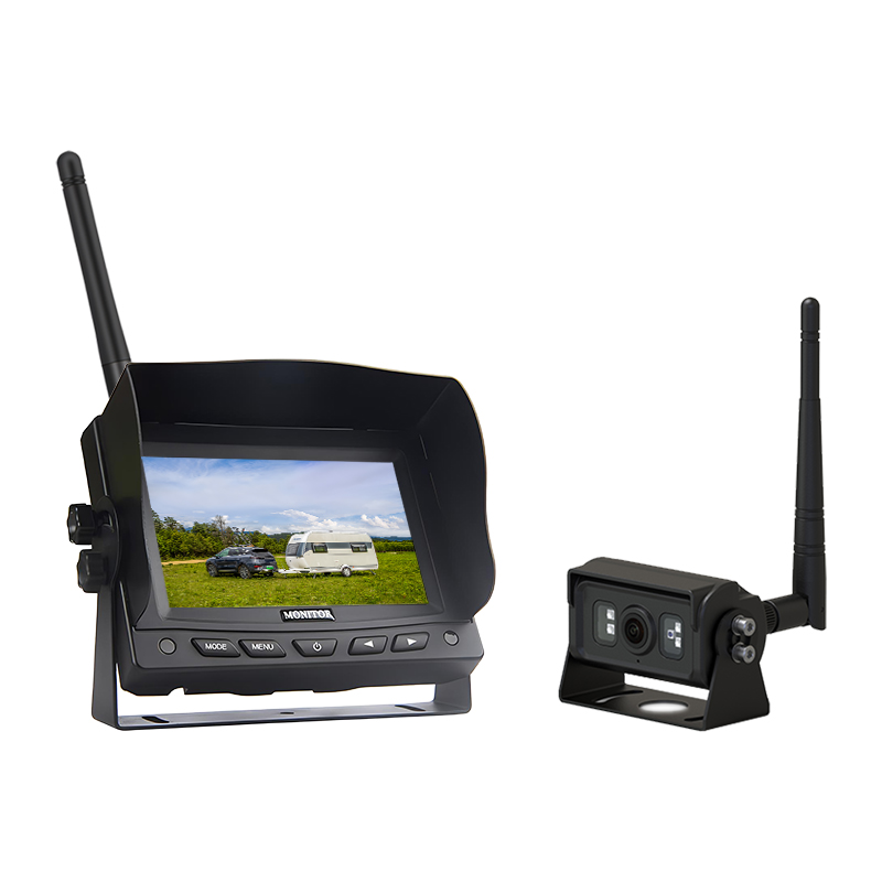 Sistem Kamera Digital Tanpa Wayar Digital 5-inci LCD TFT