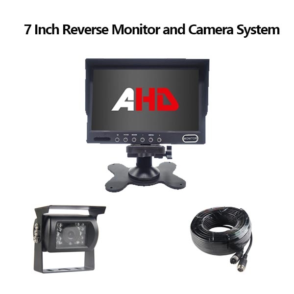 7 inci AHD Car REAR VIEW Monitor dan Kit Kamera