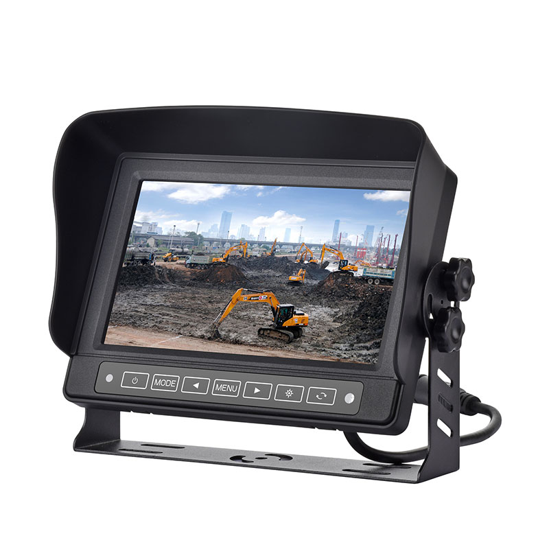 Monitor kereta kalis air 7 inci dengan butang sentuh