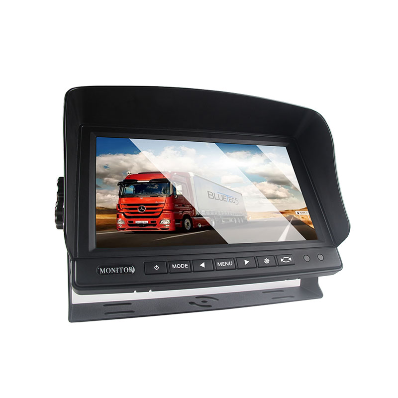 Monitor Dash Mount LCD Car 9inch Untuk Bas / Trak / Carvan