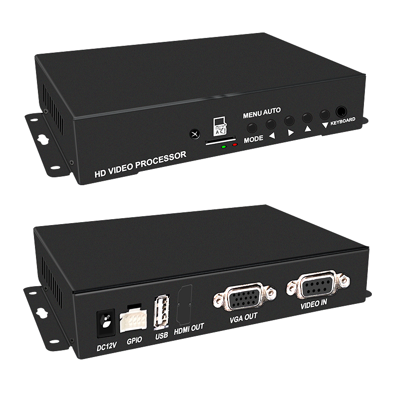 AHD quad splitter control box